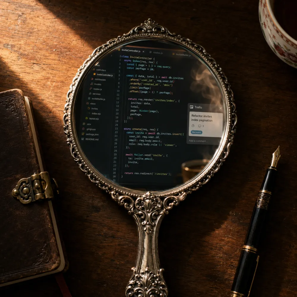 Through the looking glass